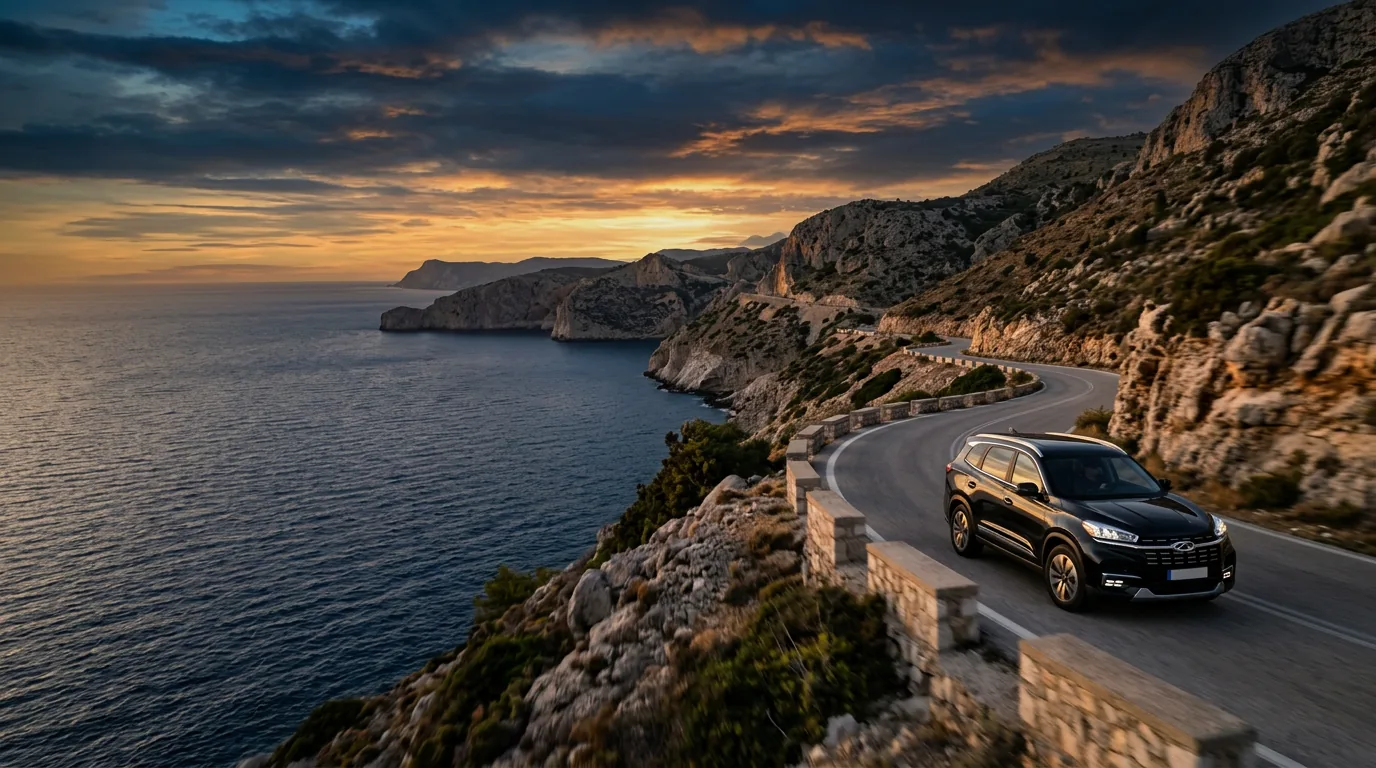 7 Seater Premium Automatic car rental in Zakynthos